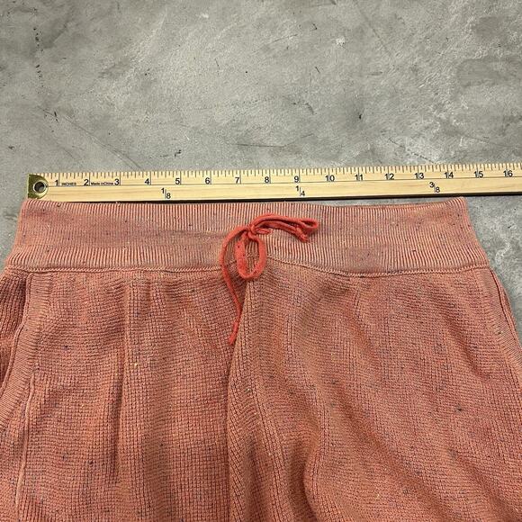 Anthropologie Daily Practice Pink Speckled Sweatpants Size Large - Picture 3 of 9